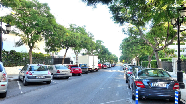 Plaza de garaje en Marbella Centro con vigilancia 24 horas en venta