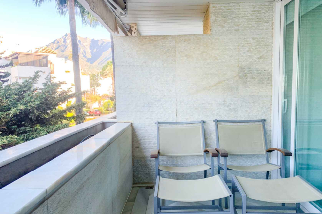 Apartamento en Marbella en alquiler en primera linea de playa