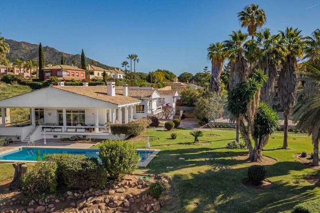 Villa de Marbella avec vue sur la mer à vendre