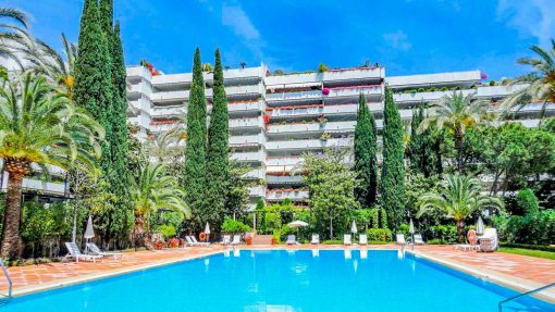 Swimming pool of Don Gonzalo building