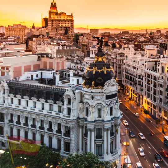 Vivir en Madrid, España