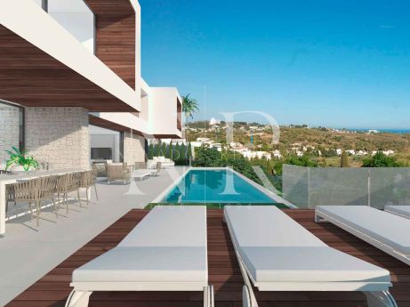 Villa project in Los Flamingos Golf urbanization with sea views for sale