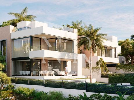 Sirocco, Beachside villa under construction in Marbella East for sale