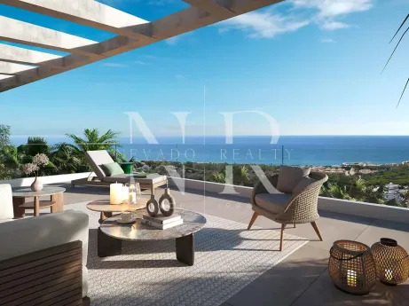 Aruna, Apartamento en Cabopino Golf con vistas panorámicas al mar en venta