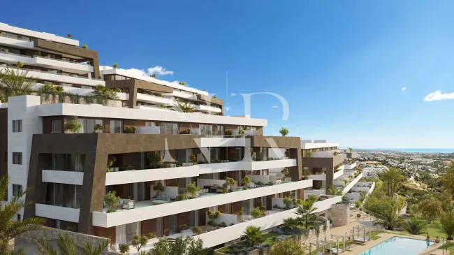 Balcon del Mediterraneo, New build flats in Estepona East with sea views for sale